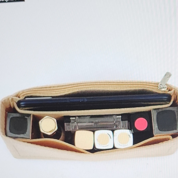 Bag protector/organizer insert Choice of Black or Beige - Picture 3 of 5